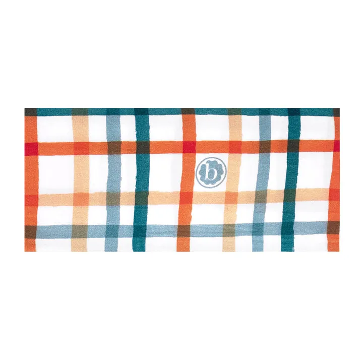 Printed Knot Headband - Harvest Plaid by Baby Bling