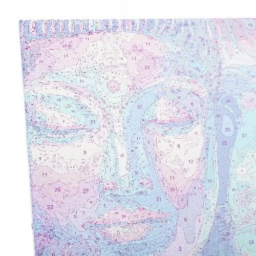 "Lord Buddha" Paint By Numb3rs Kit 30x30cm