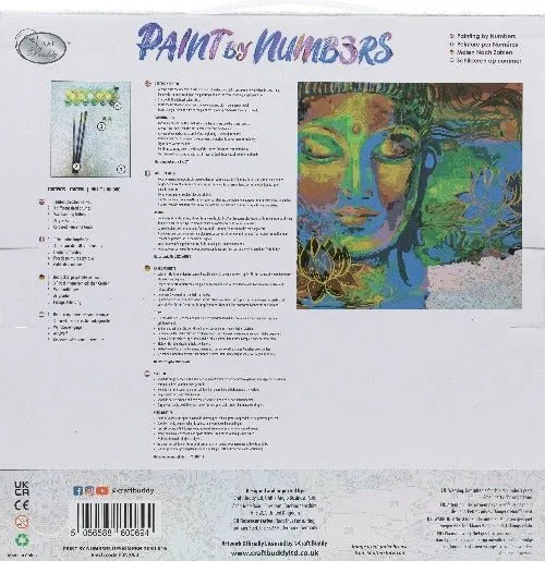 "Lord Buddha" Paint By Numb3rs Kit 30x30cm