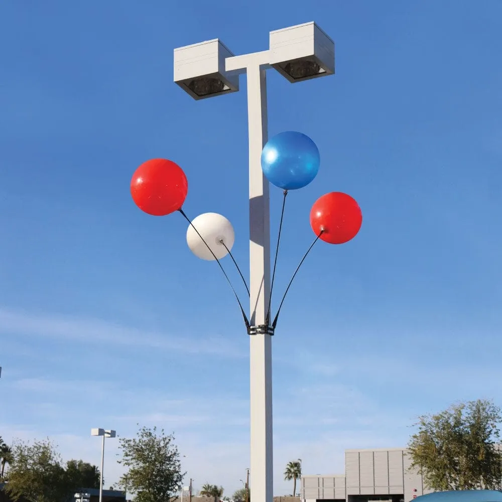 Reusable Vinyl Balloon Light Pole Kit - 4 Balloons