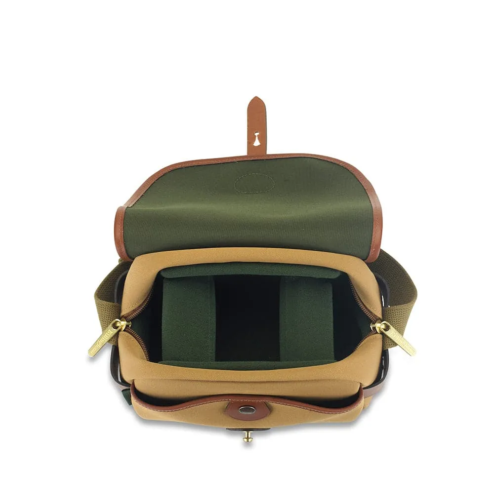 S2 Camera Bag - Black Canvas / Tan Leather
