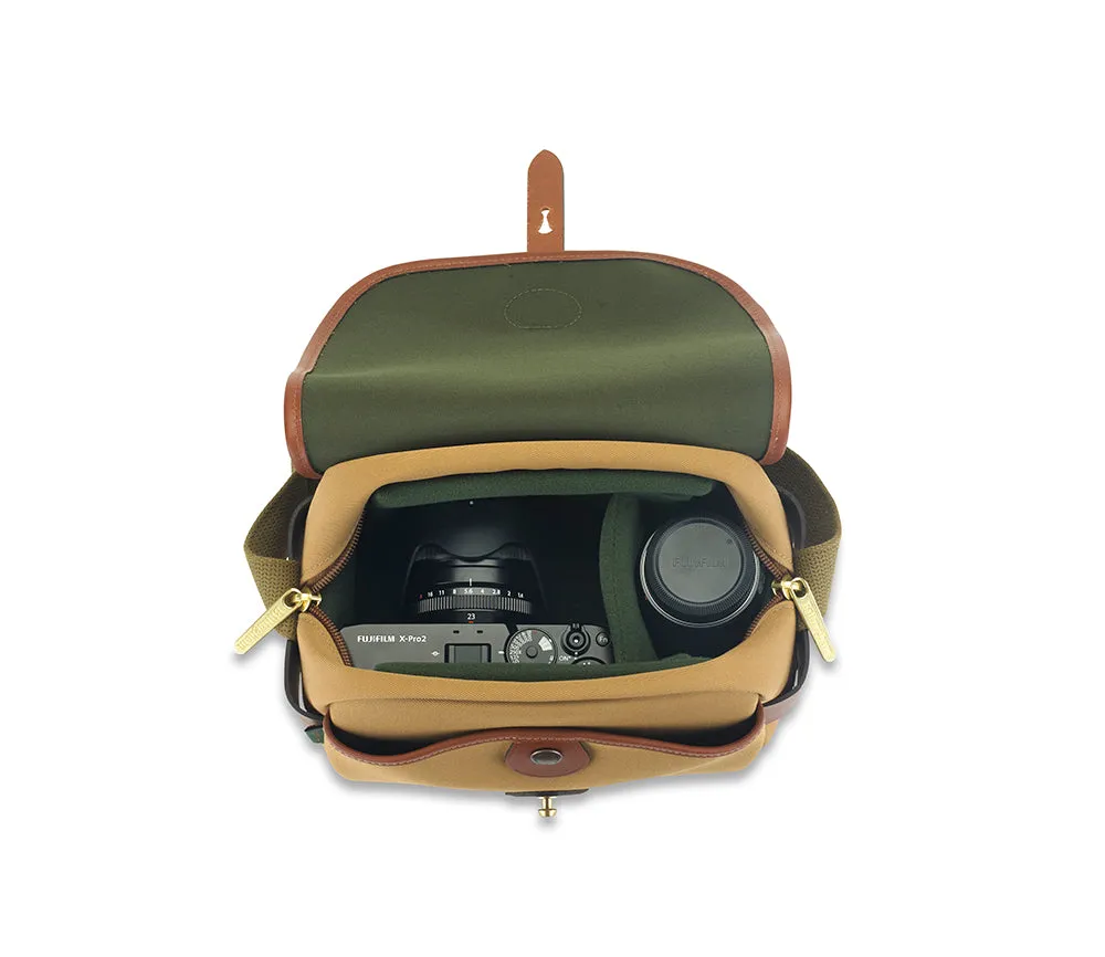 S2 Camera Bag - Navy Canvas / Chocolate Leather