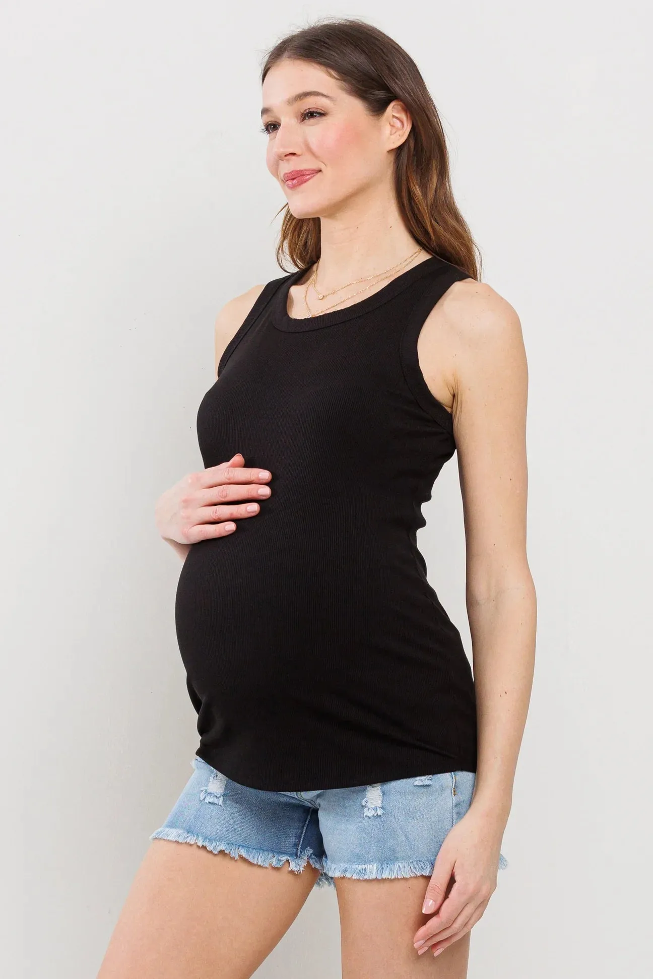 Scoop Neck Basic Tank