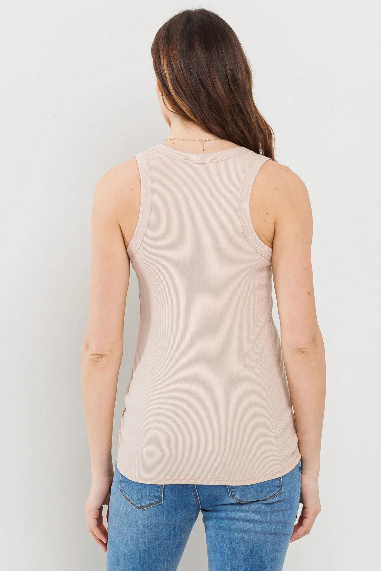 Scoop Neck Basic Tank