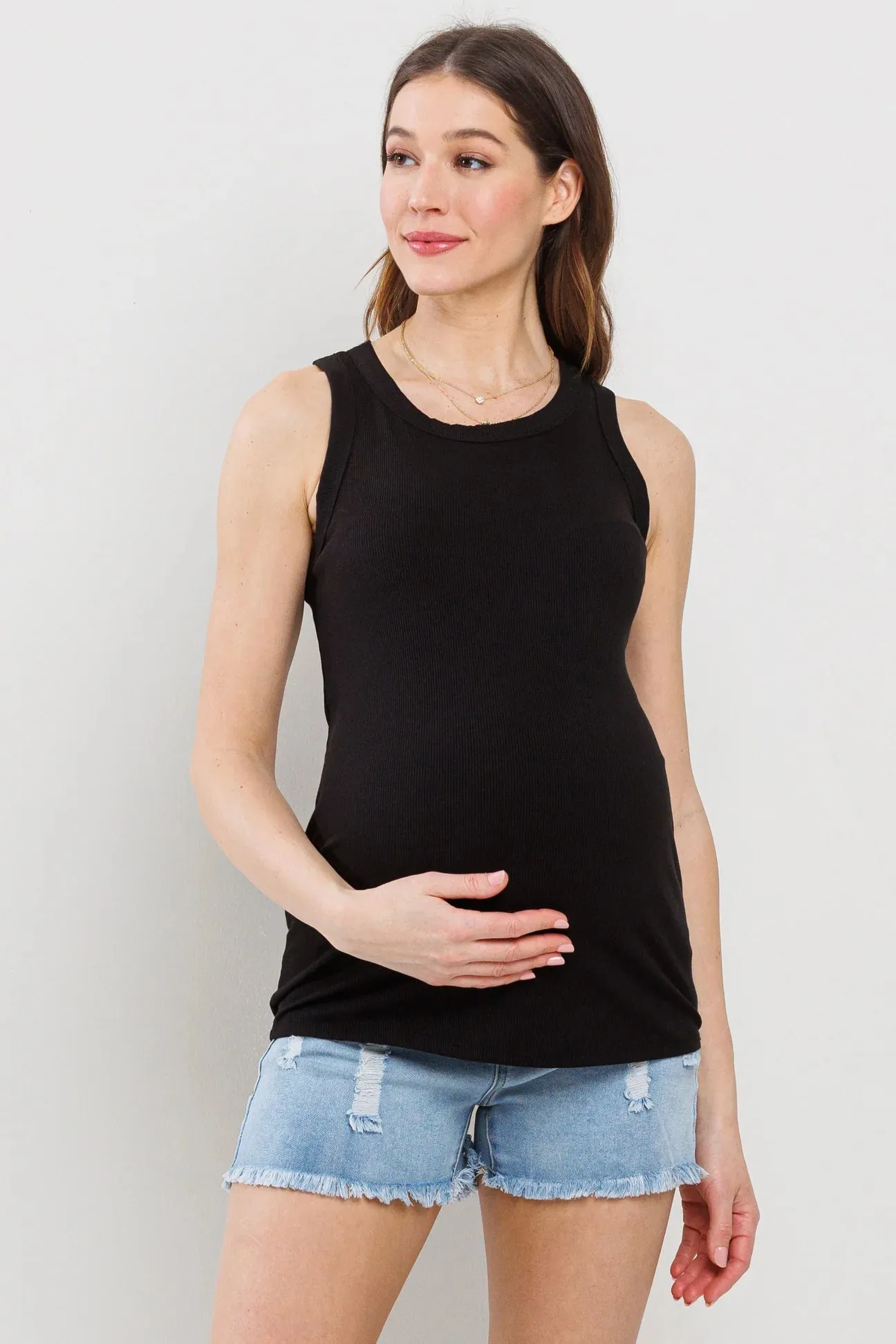 Scoop Neck Basic Tank