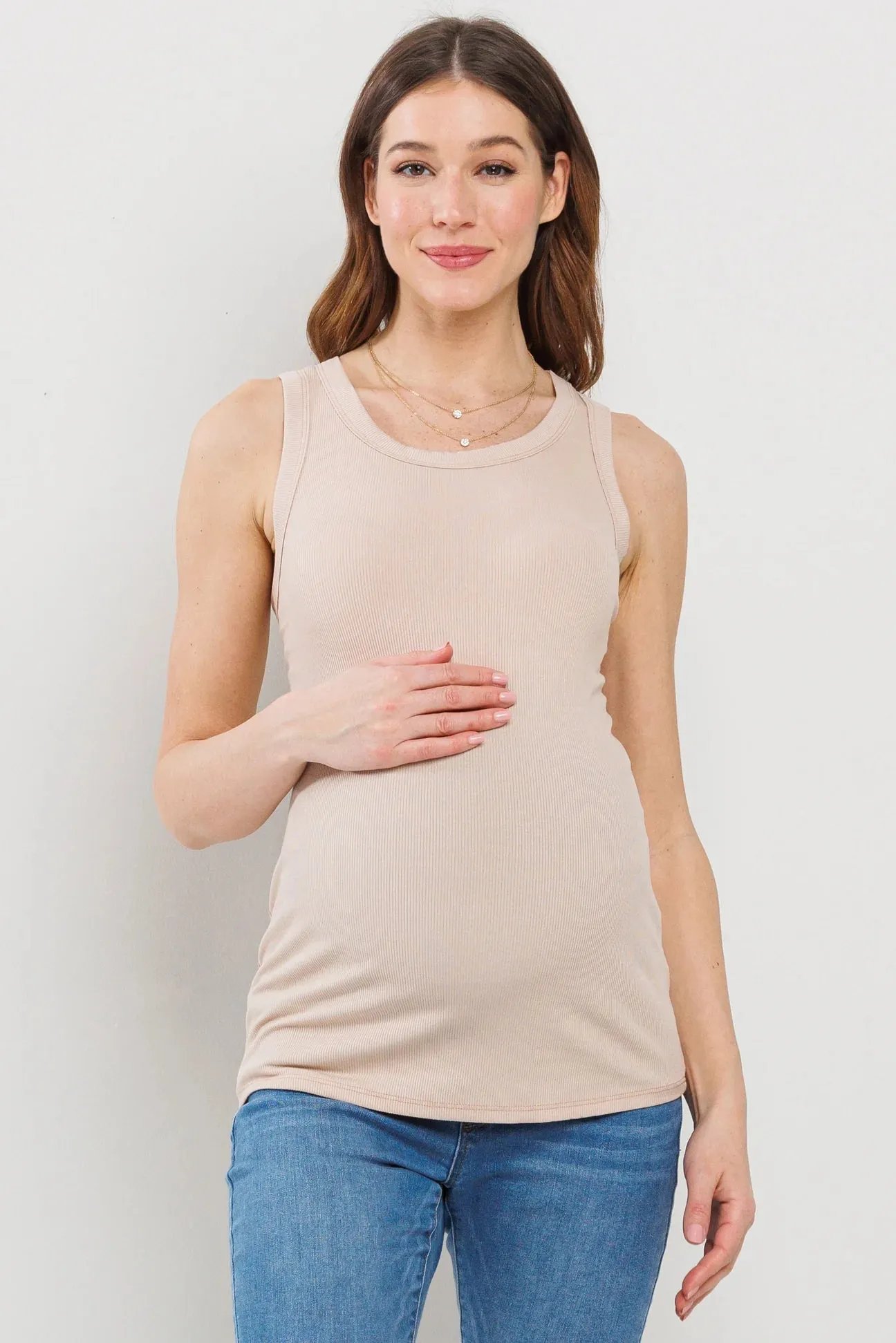 Scoop Neck Basic Tank