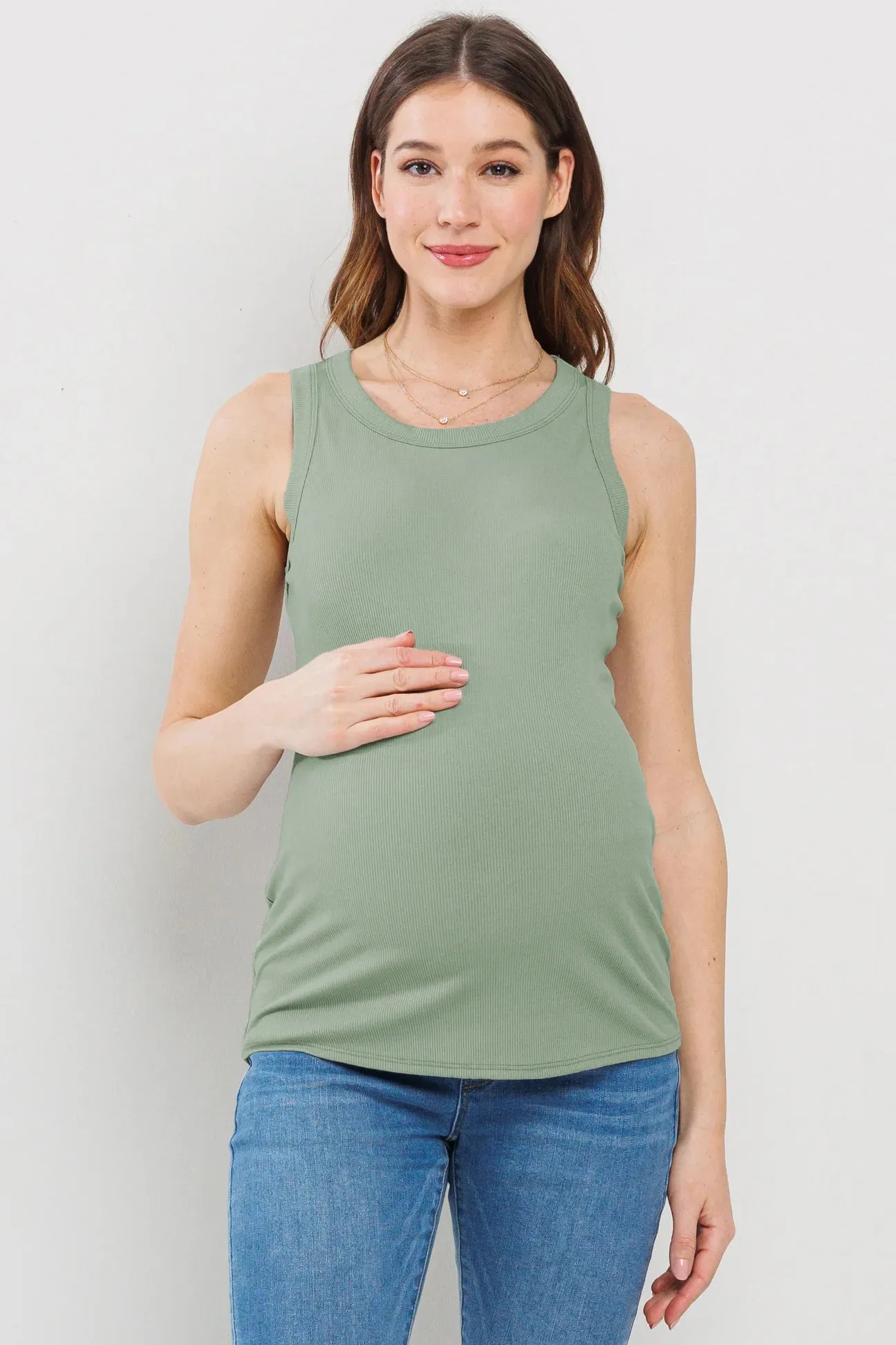 Scoop Neck Basic Tank