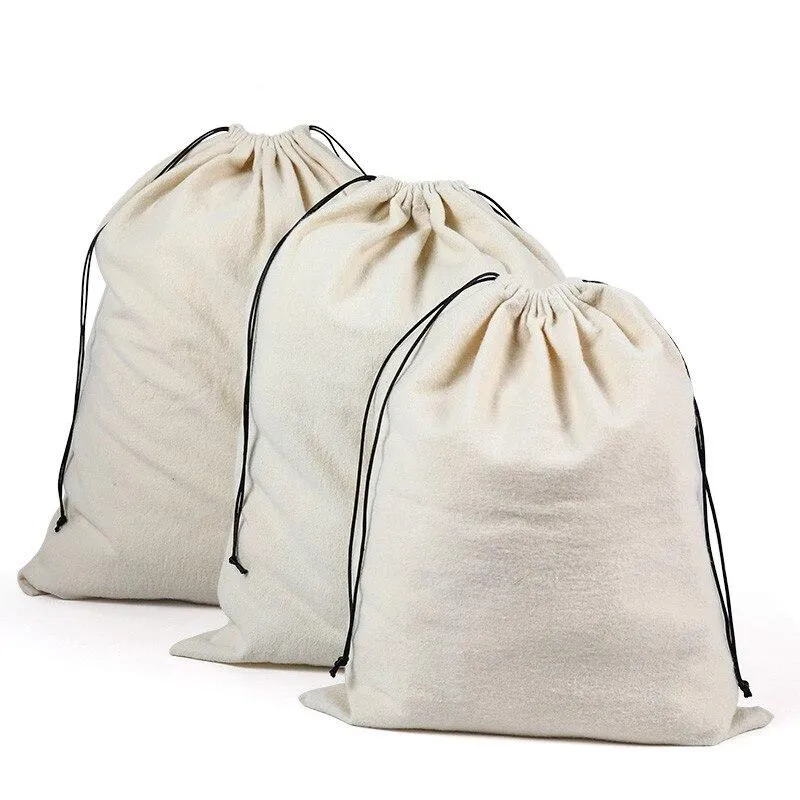 Suede Travel Shoe Bag