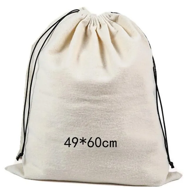 Suede Travel Shoe Bag