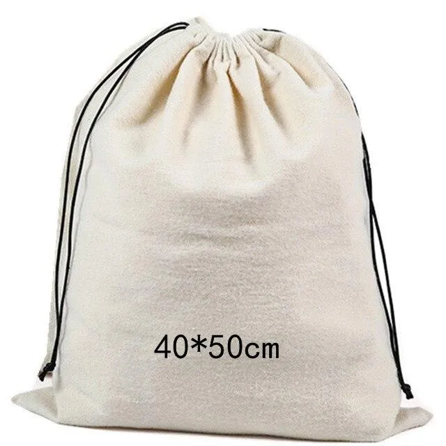 Suede Travel Shoe Bag
