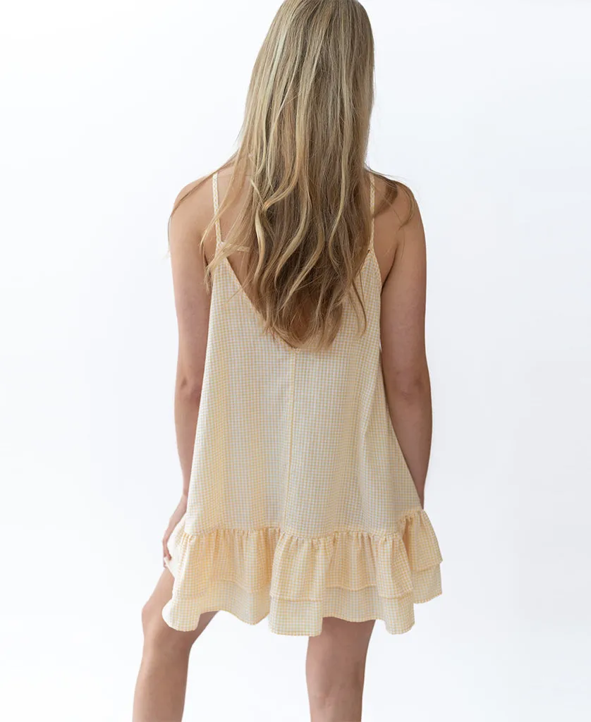 Teresa | Gingham Yellow