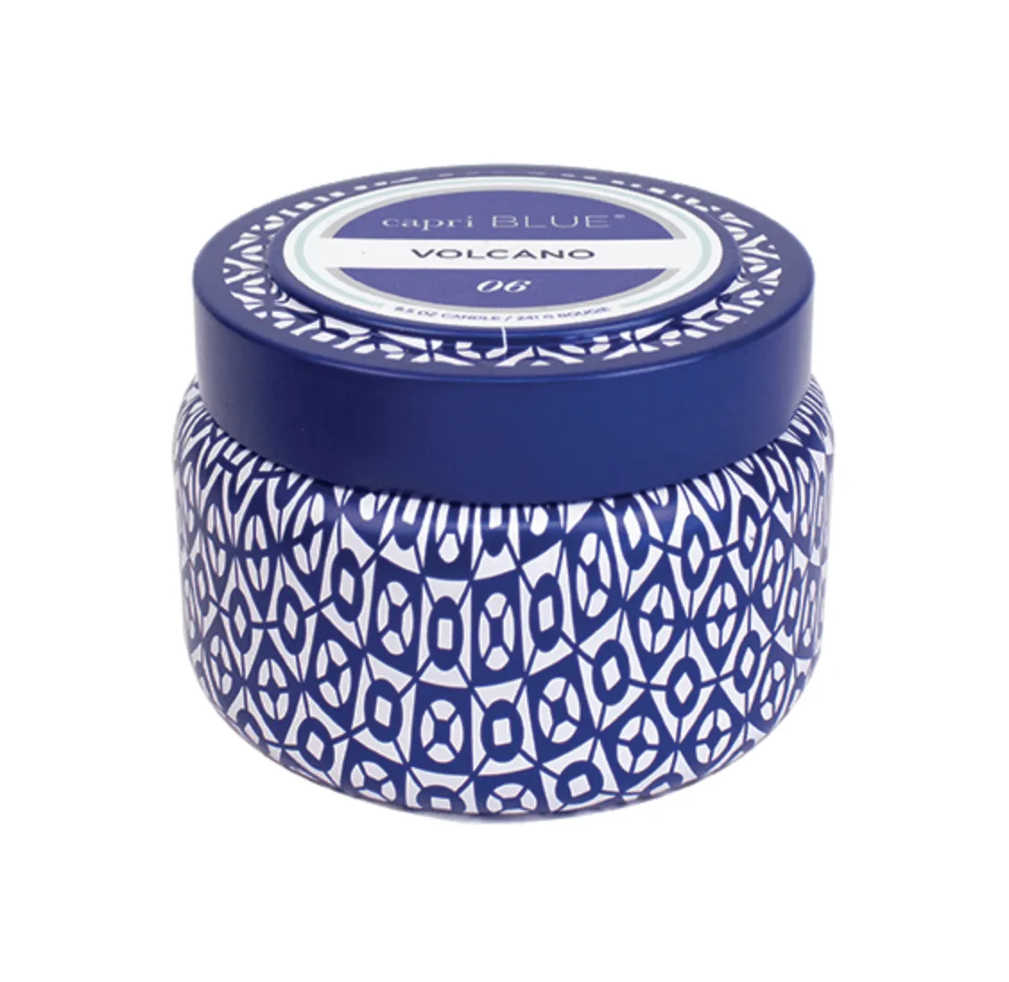 Volcano Printed Travel Tin